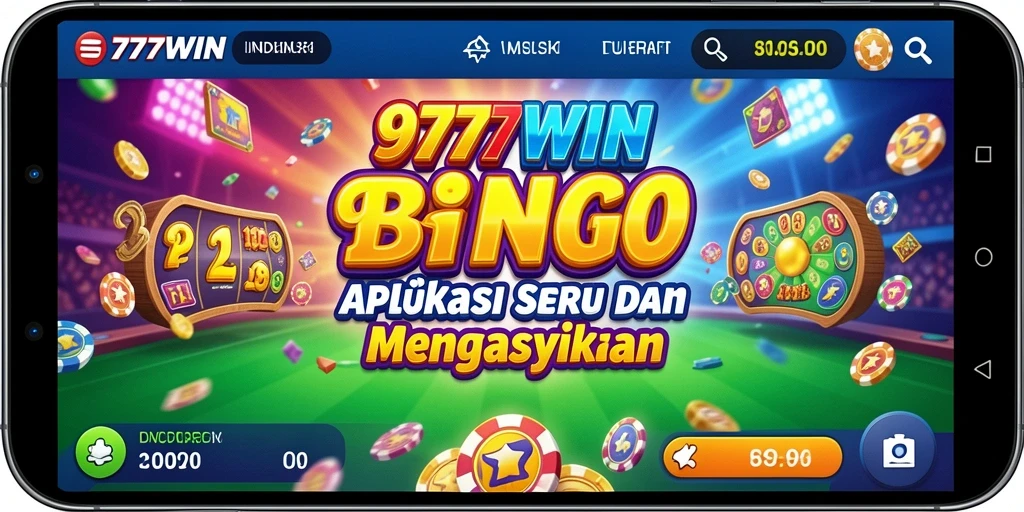 Tampilan screenshot utama gameplay Bingo 9777WIN yang menarik.