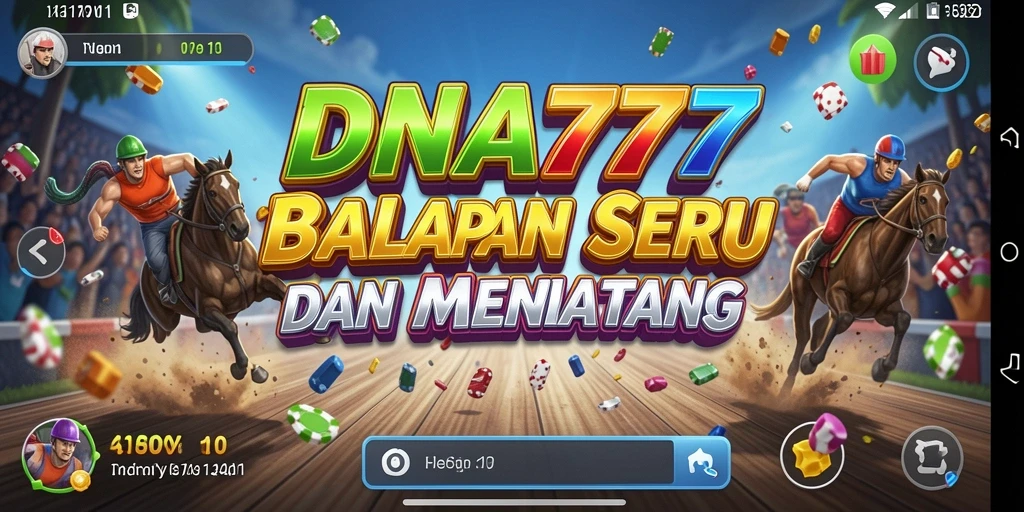 Gameplay seru dan menegangkan dalam balapan mobil.
