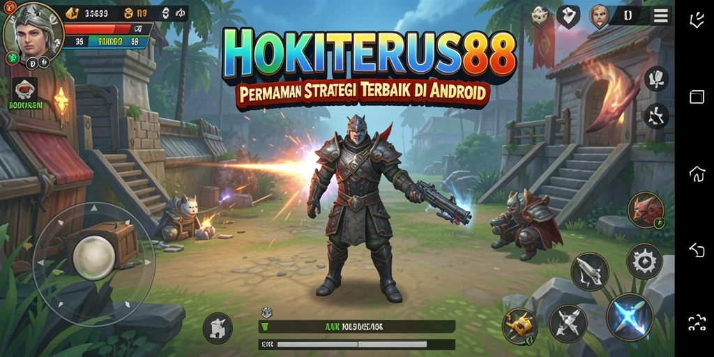 Tampilan gameplay HOKITERUS88 yang menantang dan strategis.
