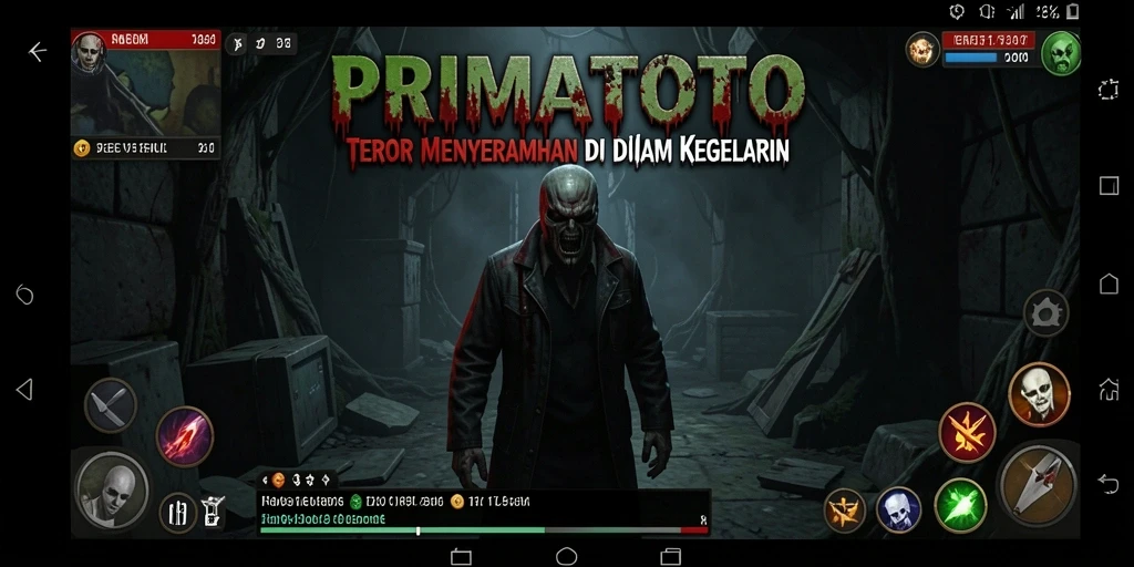Tampilan screenshot menampilkan momen menakutkan di dalam PRIMATOTO.