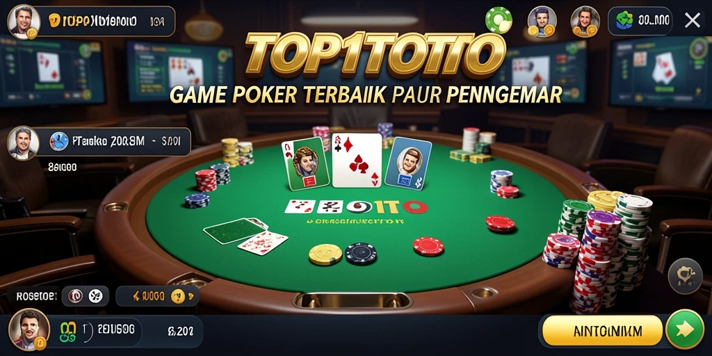Gameplay menarik dari <strong>TOP1TOTO</strong> saat bertanding dalam Poker.