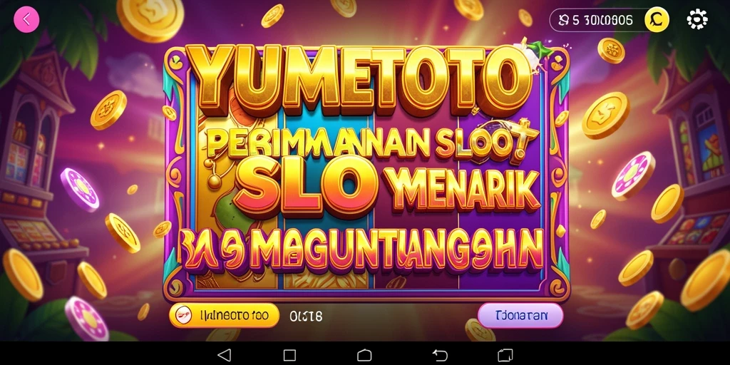 Gameplay YUMETOTO yang menarik dengan berbagai slot dan fitur bonus.
